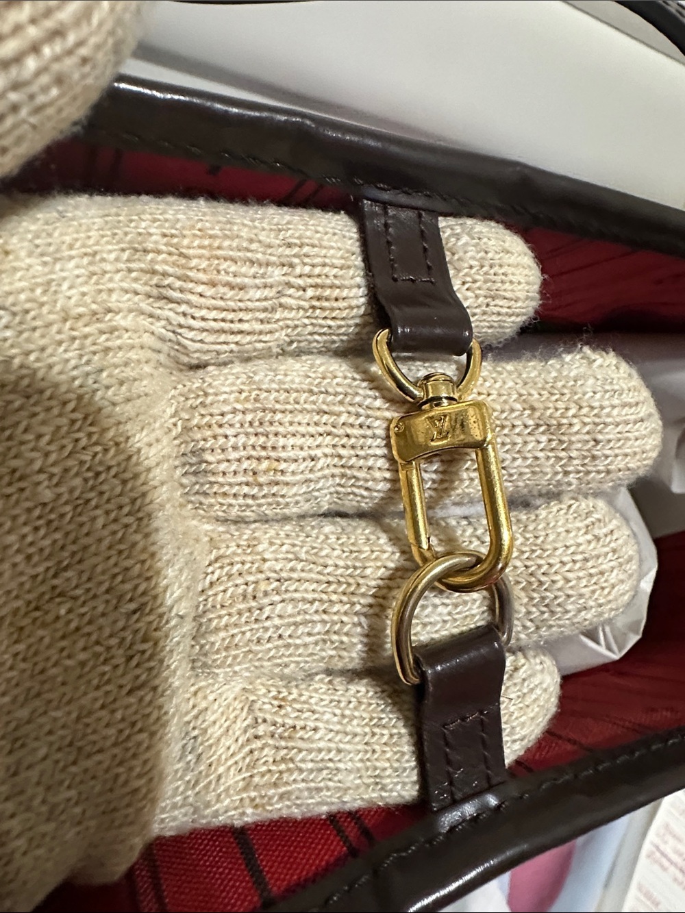 Louis Vuitton Damier Ebene Neverfull MM - Picture 11 of 15